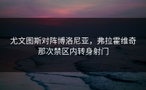 尤文图斯对阵博洛尼亚，弗拉霍维奇那次禁区内转身射门